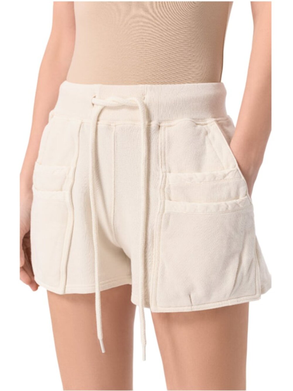 R13 NWOT cotton shorts White S